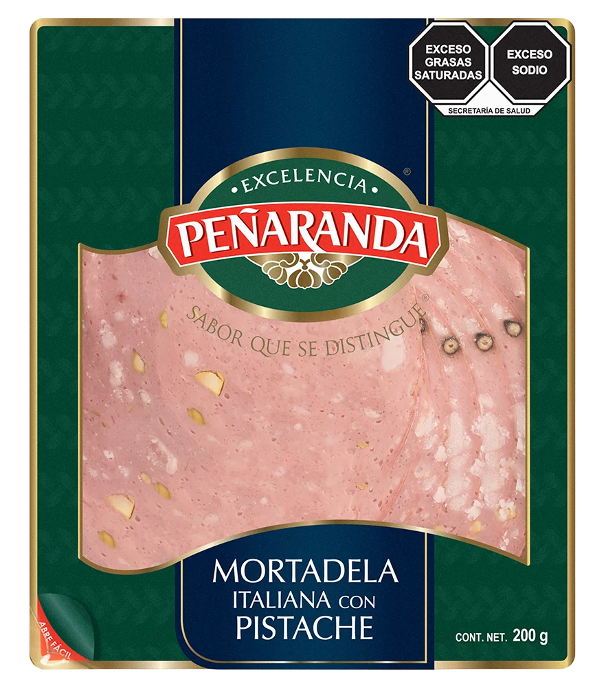 MORTADELA ITALIANA CON PISTACHE